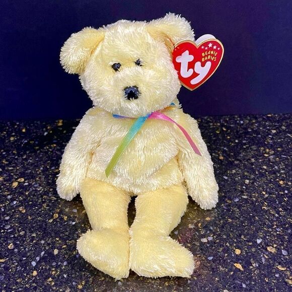 Sherbert Beanie Bear - Picture 1 of 2